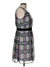 Xhilaration 100% Polyester Graphic Blue Cocktail Dress Size L - photo 4