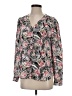 NYDJ 100% Polyester Paisley Pink Long Sleeve Blouse Size XS - photo 1