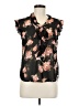 Marisol 100% Polyester Floral Black Sleeveless Blouse Size M - photo 1