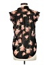 Marisol 100% Polyester Floral Black Sleeveless Blouse Size M - photo 2