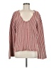 Amuse Society Red Pullover Sweater Size M - photo 1