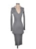 Babaton Gray Casual Dress Size XS - photo 1