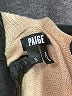 Paige Tan Wool Pullover Sweater Size S - photo 7
