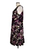 Assorted Brands Print Purple Casual Dress Size L (estimated) - photo 5