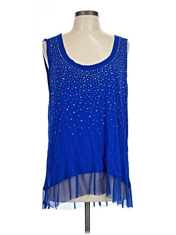 JLo by Jennifer Lopez Sleeveless Blouse (view 1)