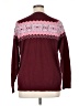 D&Co. Argyle Burgundy Pullover Sweater Size XL - photo 2