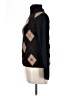 Burberry Brown Gray Turtleneck Sweater Size L - photo 5