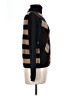 Burberry Brown Gray Turtleneck Sweater Size L - photo 4