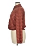 Liberty Love 100% Polyester Print Brown Long Sleeve Blouse Size XL - photo 5