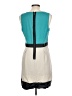 Kensie Color Block Teal Casual Dress Size L - photo 2