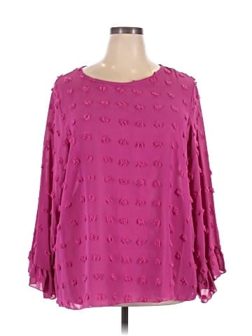 Lilypad Long Sleeve Blouse (view 1)