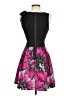 Elle Floral Black Cocktail Dress Size XS - photo 2