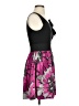 Elle Floral Black Cocktail Dress Size XS - photo 4