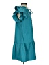 Unbranded 100% Polyester Teal Casual Dress Size S - photo 4