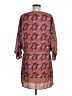 Dina Be 100% Polyester Paisley Brown Casual Dress Size M - photo 2