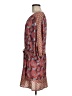 Dina Be 100% Polyester Paisley Brown Casual Dress Size M - photo 5