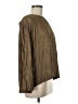 Penta 100% Viscose Metallic Brown Long Sleeve Blouse Size M - photo 4