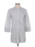 Vince. 100% Cotton Gray 3/4 Sleeve Button-Down Shirt Size XS - photo 1