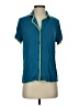 Joyspun Teal Short Sleeve Polo Size 0 - 2 - photo 1