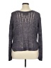 Absolutely Creative Worldwide Metallic Gray Purple Pullover Sweater Size XL - photo 2
