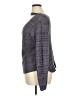Absolutely Creative Worldwide Metallic Gray Purple Pullover Sweater Size XL - photo 5