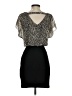 Assorted Brands Animal Print Black Cocktail Dress Size S - photo 2