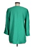 Jodifl 100% Polyester Green 3/4 Sleeve Blouse Size M - photo 2