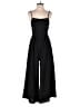 I Love It 100% Polyester Solid Black Jumpsuit Size S - photo 1
