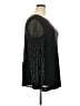 Marina Black Long Sleeve Blouse Size 18 - photo 4