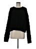 Steve Madden 100% Acrylic Solid Black Pullover Sweater Size M - photo 1