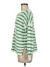 Ann Taylor LOFT 100% Cotton Stripes Green Pullover Sweater Size M - photo 5