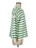 Ann Taylor LOFT 100% Cotton Stripes Green Pullover Sweater Size M - photo 4