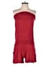 Lucy Love Solid Red Romper Size M - photo 1