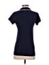 Athleta 100% Nylon Blue Short Sleeve Polo Size S - photo 2