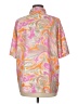 Shein 100% Polyester Pink 3/4 Sleeve Blouse Size 8 - 10 - photo 2
