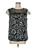 Ann Taylor 100% Nylon Black Sleeveless Blouse Size M - photo 1