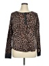Secret Treasures Animal Print Brown Pullover Sweater Size XL - photo 1
