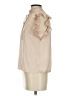 FRAME 100% Polyester Tan Sleeveless Blouse Size XS - photo 5