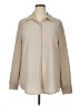 Fashion Nova Tweed Tan Long Sleeve Blouse Size 1X - photo 1