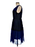 BCBGMAXAZRIA 100% Polyester Color Block Blue Cocktail Dress Size M - photo 5