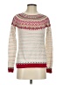 Talbots Chevron-herringbone Red Pullover Sweater Size XS - photo 1