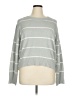 Olive and Oak Stripes Gray Pullover Sweater Size XL - photo 1
