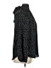 Assorted Brands 100% Polyester Polka Dots Black Long Sleeve Blouse Size XL - photo 4