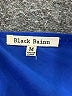 Black Rainn 100% Polyester Blue 3/4 Sleeve Blouse Size M - photo 7