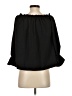Lulus Black 3/4 Sleeve Blouse Size S - photo 2