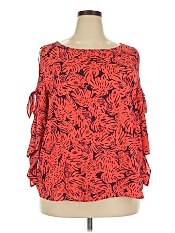 Bold Elements 3/4 Sleeve Blouse (view 1)