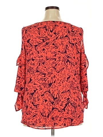 Bold Elements 3/4 Sleeve Blouse (view 2)