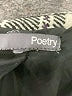 Poetry Plaid Black Coat Size M (estimated) - photo 6