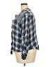 Hazel 100% Rayon Plaid Blue 3/4 Sleeve Blouse Size 2X - photo 5