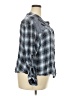 Hazel 100% Rayon Plaid Blue 3/4 Sleeve Blouse Size 2X - photo 4